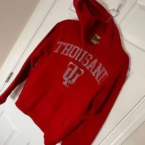 Red Hoodie size Small Thousand TU. UT